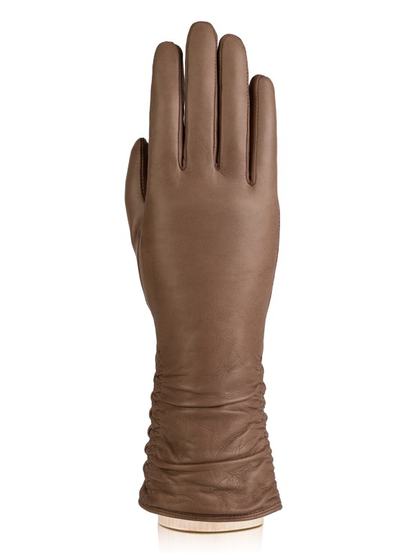 Перчатки женские Eleganzza TOUCH IS98328 коричневые 6.5