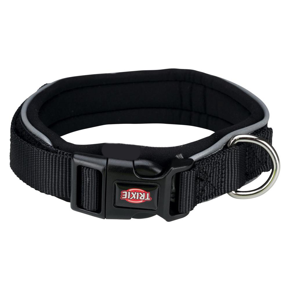 

Ошейник для собак Trixie Extra Wide XL, нейлон, черный, 55–61 см/30 мм, Extra Wide