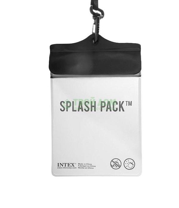 

Гермочехол Intex Splash Pack черный 14 x 17,5 см, Прозрачный, Splash Pack