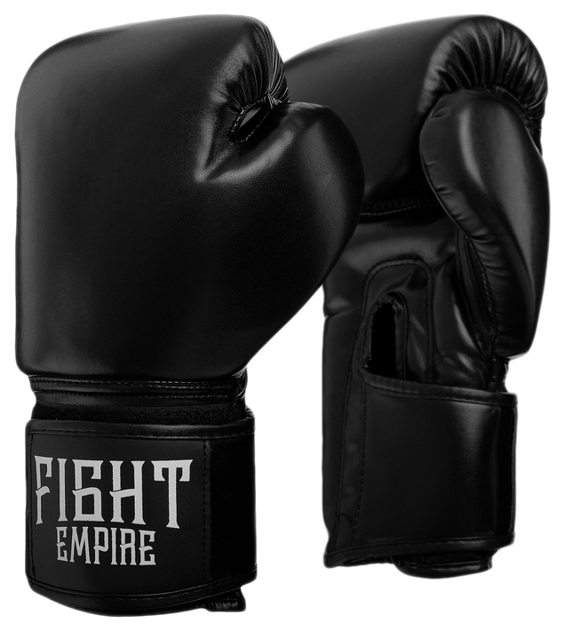 

Боксерские перчатки Fight Empire 4153943 черные, 12 унций, 4153943