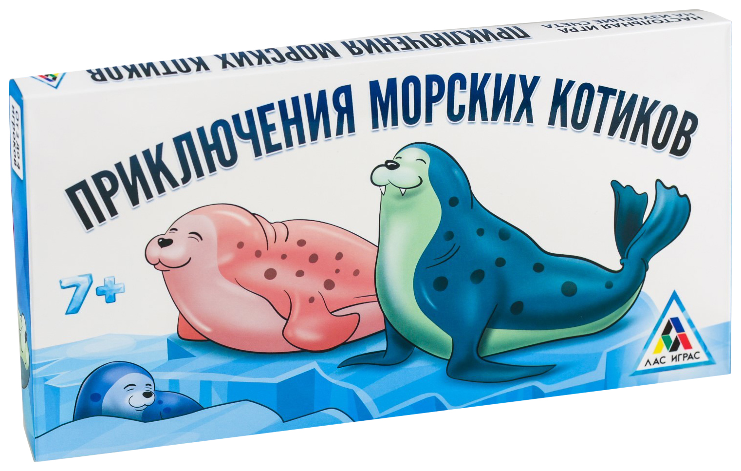 фото Настольная развивающая игра приключения морских котиков лас играс