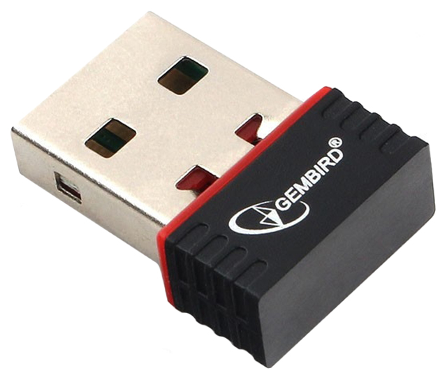 

Адаптер сетевой USB - WiFi Gembird WNP-UA-007 802.11bgn, Черный