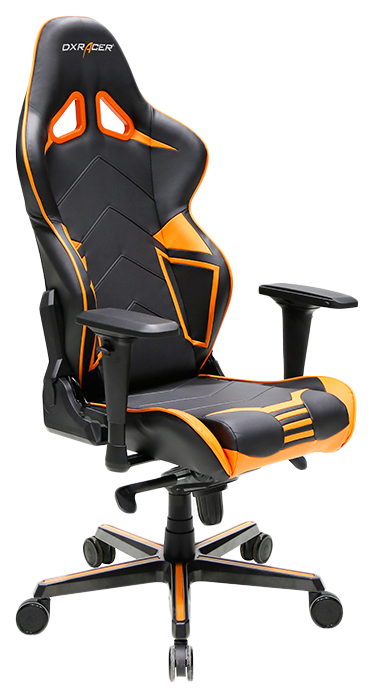 фото Игровое кресло dxracer racing oh/rv131/no, оранжевый/черный