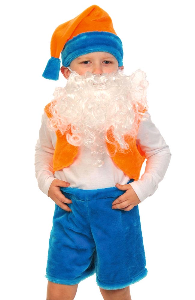 Карнавальный костюм Карнавалофф Гном, цв. синий р.92 карнавальный костюм бока гном цв оранжевый синий р 122