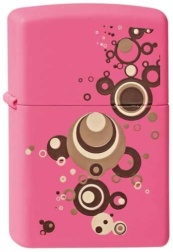 

Бензиновая зажигалка Zippo Polrf dots 24697 Pink Matte, Polrf dots 24697