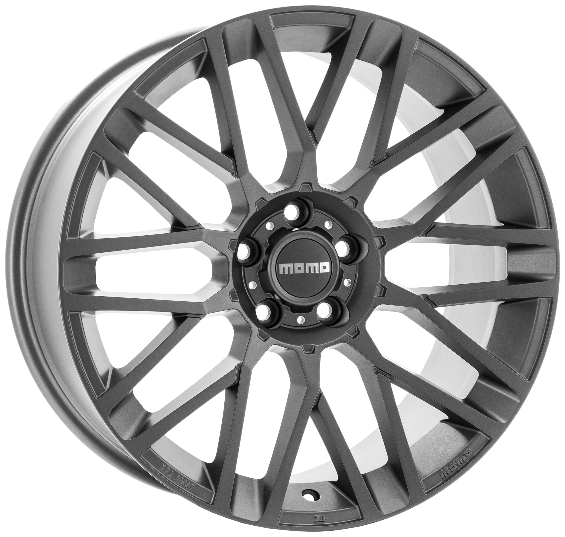 фото Колесный диск momo revenge 8,0/r18 5*112 et35 d66,6 matt anthracite wrva80835512zl