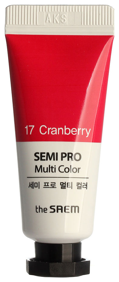 

Тени для век The Saem Semi Pro Multi Color 17 Cranberry 5 мл