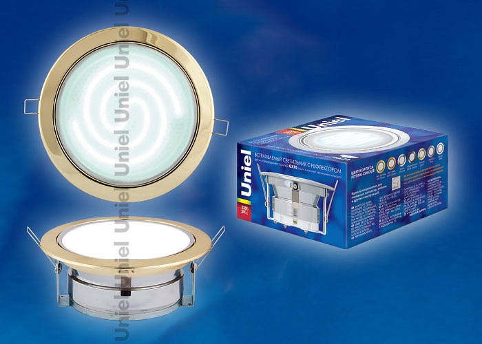 

Встраиваемый светильник GX70/H-6R GOLD 2706