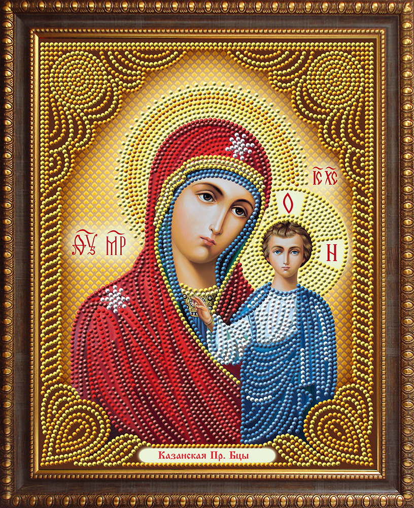 Икона алмазная картина