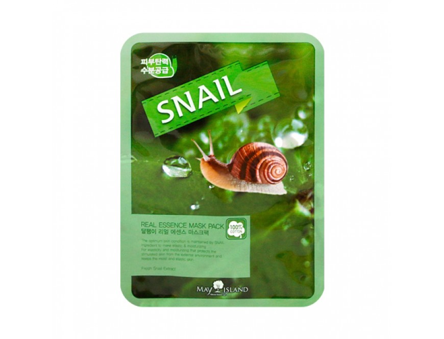 

Маска для лица May Island Real Essence Snail Mask Pack 25 мл