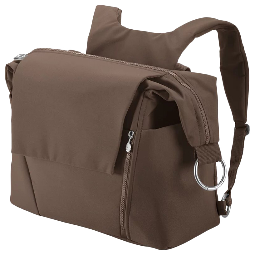 фото Сумка для мамы stokke (стокке) changing bag v2 brown 457103