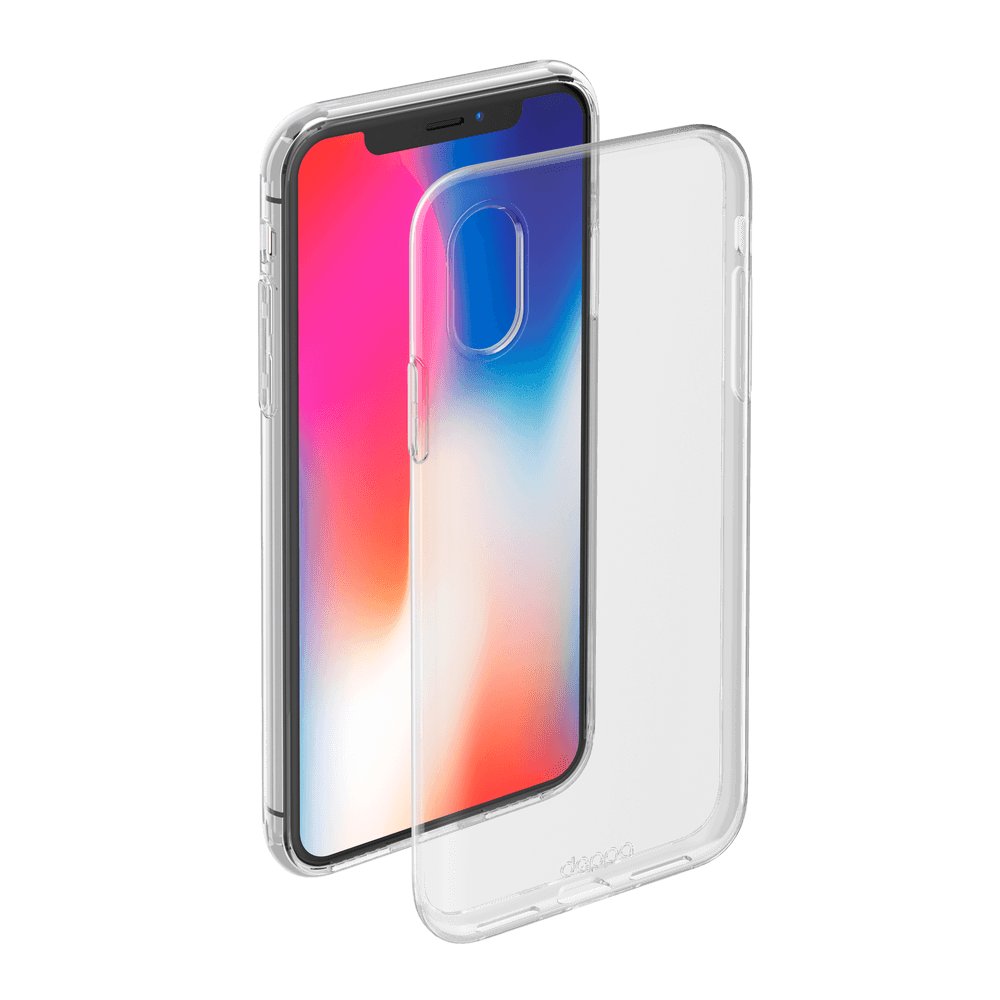 фото Чехол deppa gel case 85335 для apple iphone x/xs transparent