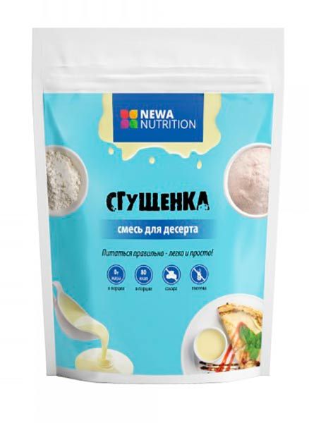 фото Смесь для десерта newa nutrition сгущенка низкокалорийная лайт 150 г