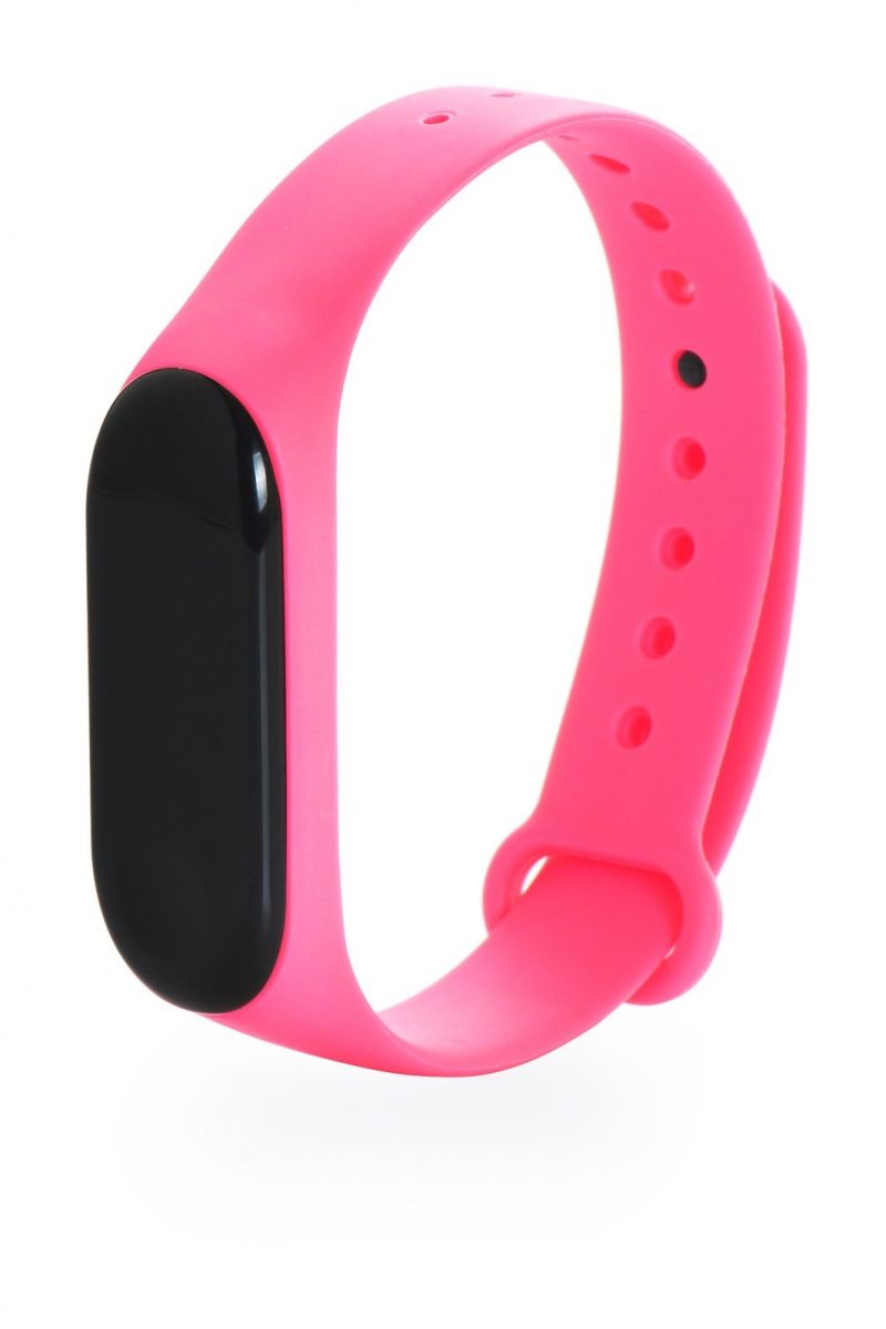 

Ремешок Gurdini для фитнес браслета Xiaomi Mi Band 3 Pink