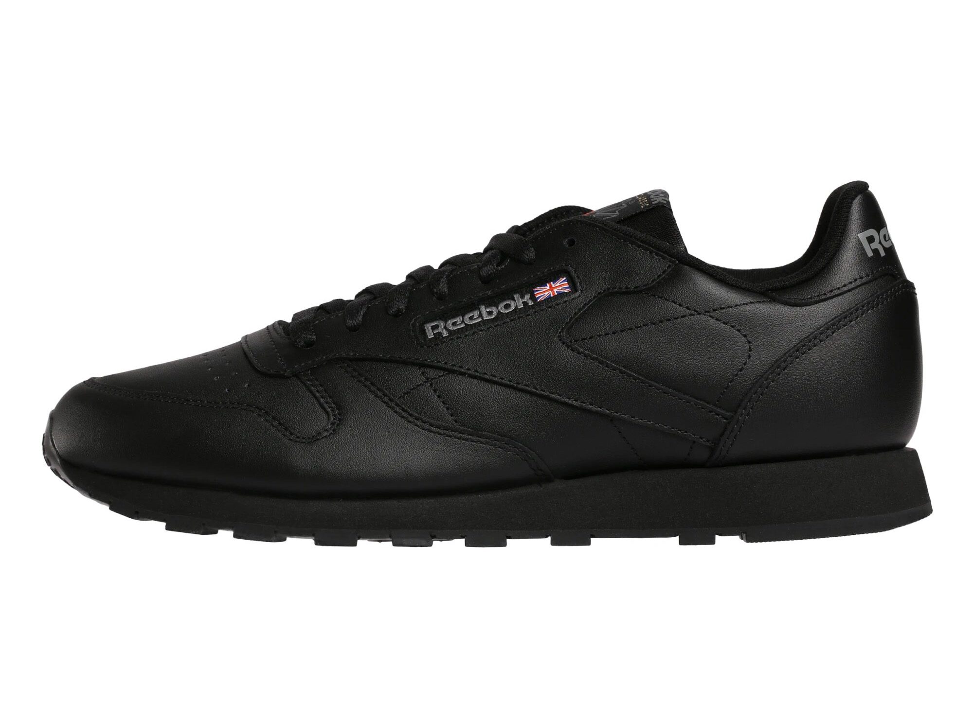 фото Кроссовки мужские reebok classic leather черные 8 us