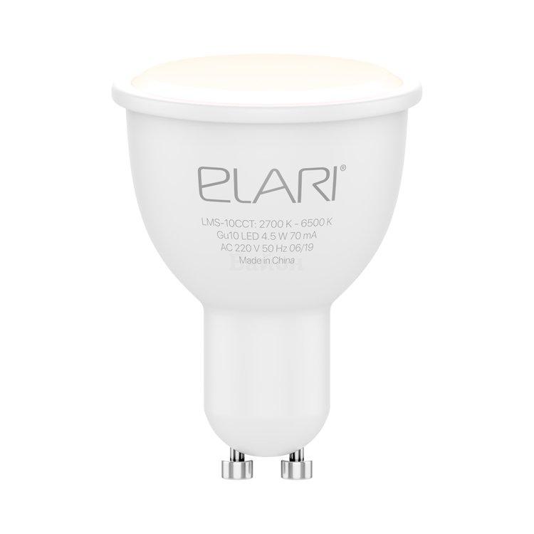 фото Умная многоцветная светодиодная лампа elari smart bulb