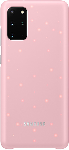 фото Чехол samsung smart led cover y2 для galaxy s20+ pink