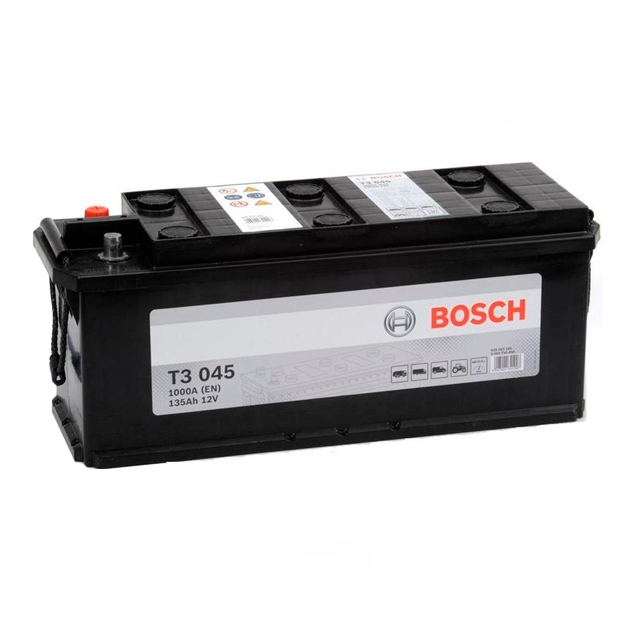 фото Аккумулятор t3, 12 в, 135 а/ч, 1000 а, 514х175х210 bosch