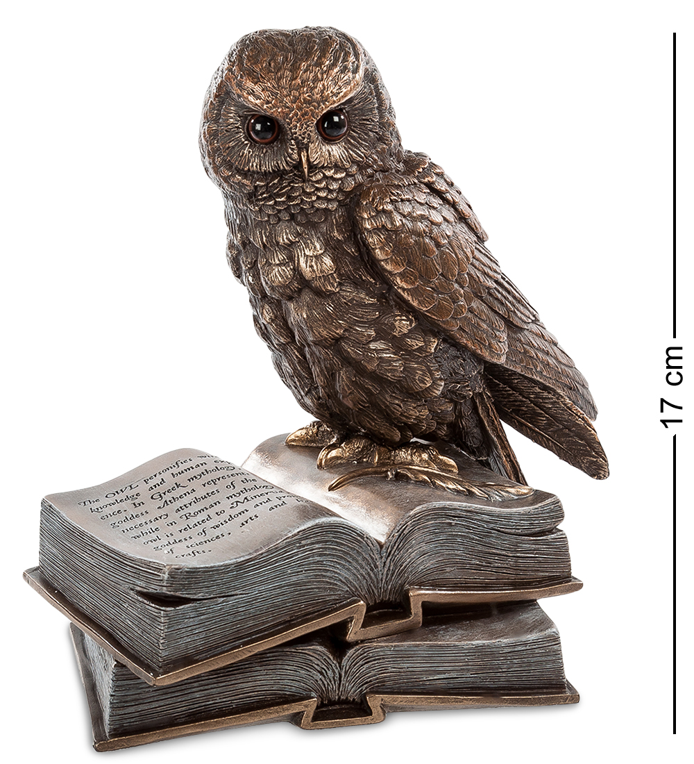 фото Статуэтка "сова на книгах" veronese
