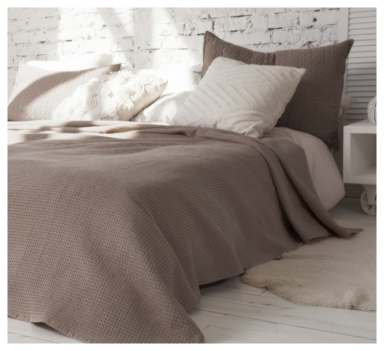 

Покрывало Dome Ribbed dakke 220x240 Коричневое