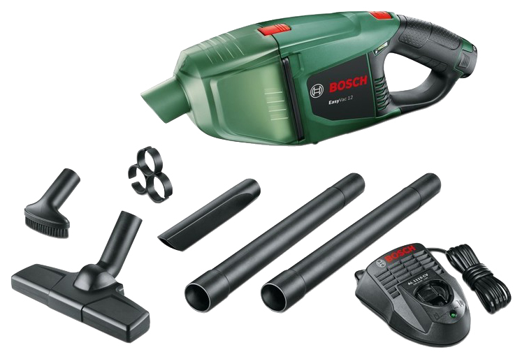 Аккумуляторный строительный пылесос Bosch EasyVac 12 06033D0001 с ЗУ и аккум 2149000₽