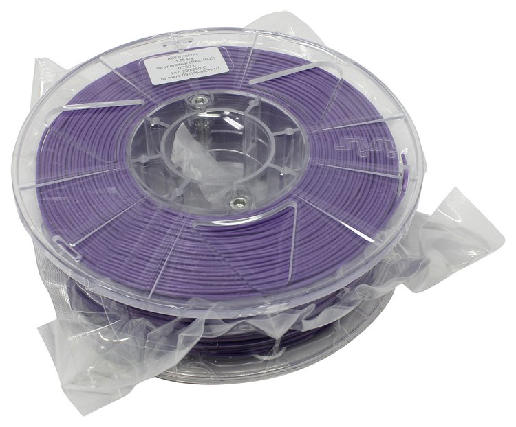 фото Пластик для 3d-принтера cactus cs-3d-abs-750 abs purple