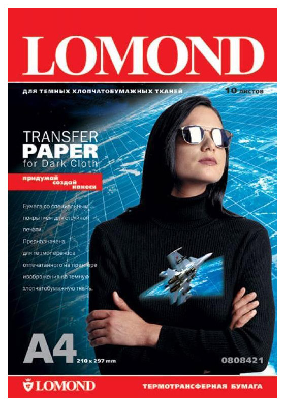 

Бумага термотрансферная Lomond 0808421 Белый