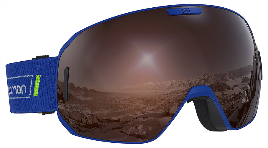 

Горнолыжная маска Salomon S/MAX 2018 blue/solar silver, S/MAX