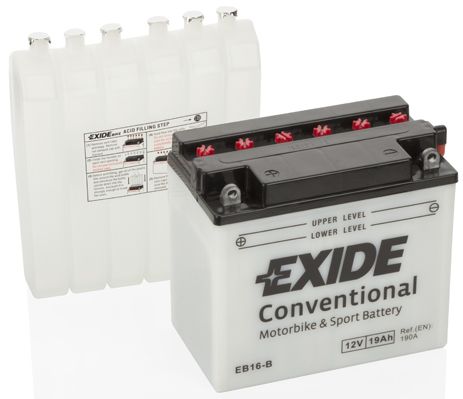 фото Аккумулятор автомобильный exide eb16-b 19 ач