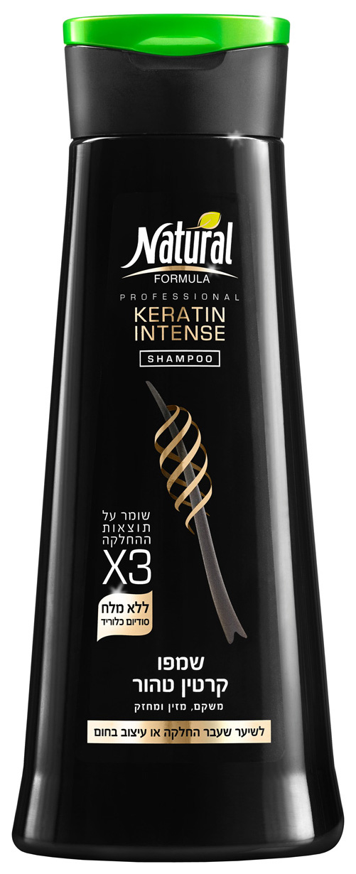 фото Шампунь natural formula keratin intense shampoo 400 мл