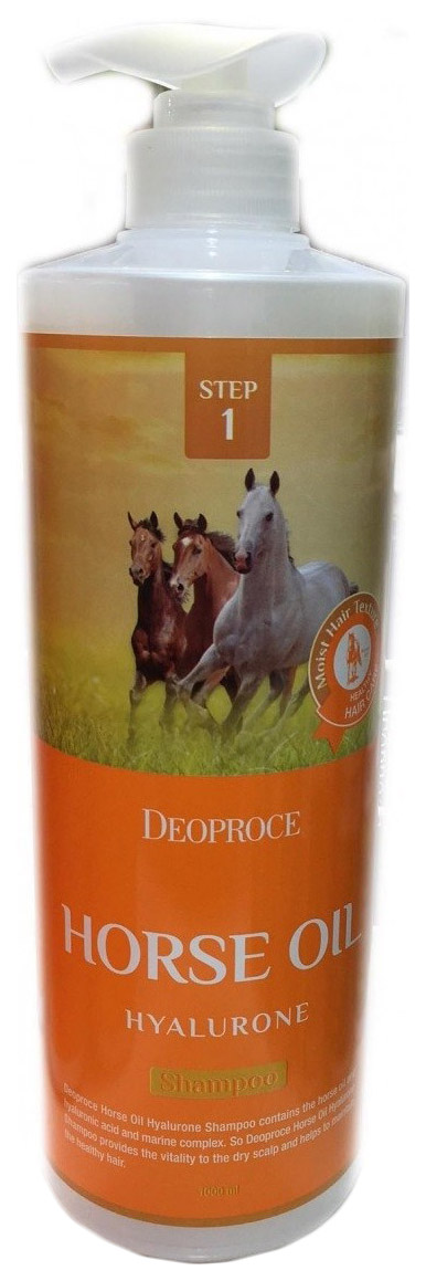 Шампунь Deoproce Horse Oil Hyalurone 1 л