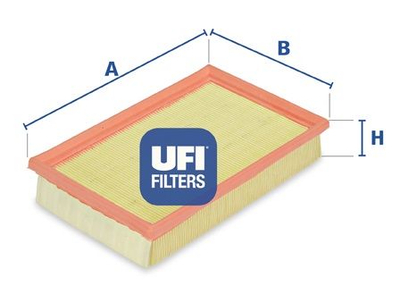 фото Фильтр воздушный двигателя ufi 30.129.00