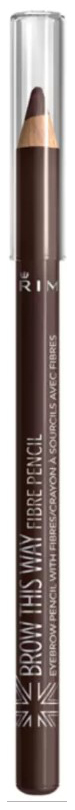 фото Карандаш для бровей rimmel this way fibre eyebrow pencil 003 dark