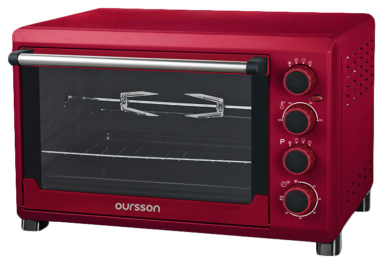 Мини-печь Oursson MO4225/DC Dark Cherry мини печь oursson mo3815 rd red