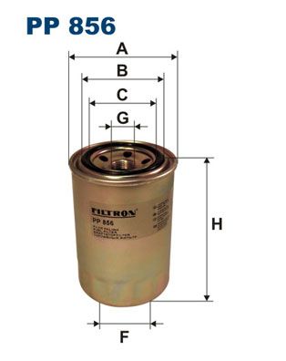 

Фильтр топливный FILTRON PP856