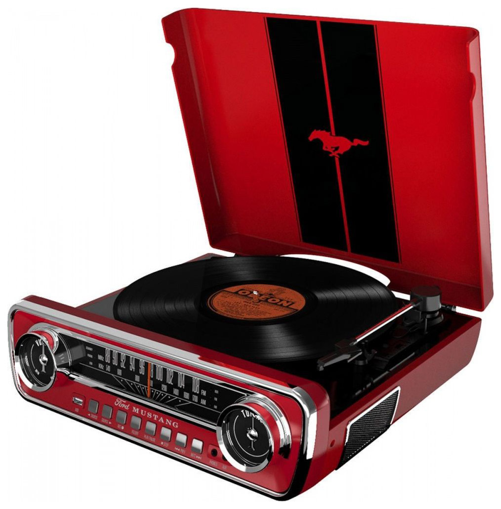 

Проигрыватель виниловых пластинок ION Audio Mustang LP Red, Mustang LP