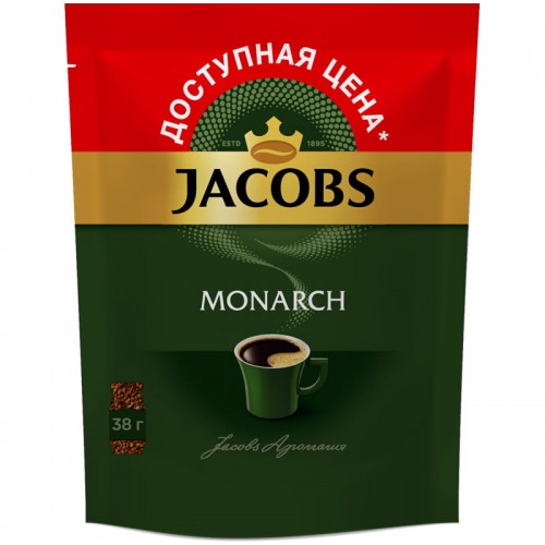 

Кофе растворимый Jacobs monarch 38 г