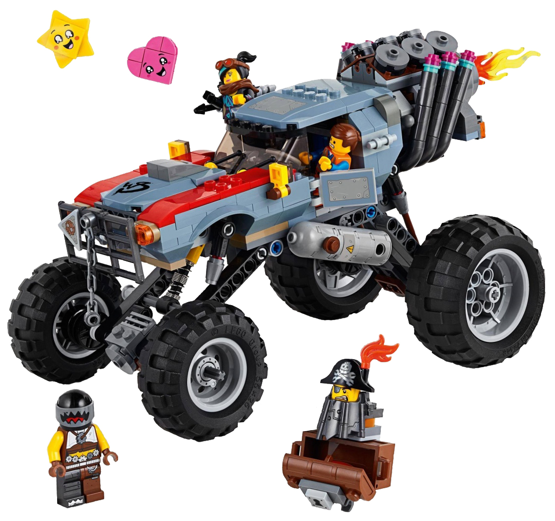 Конструктор LEGO Movie 70829 Побег Эммета и Дикарки на багги