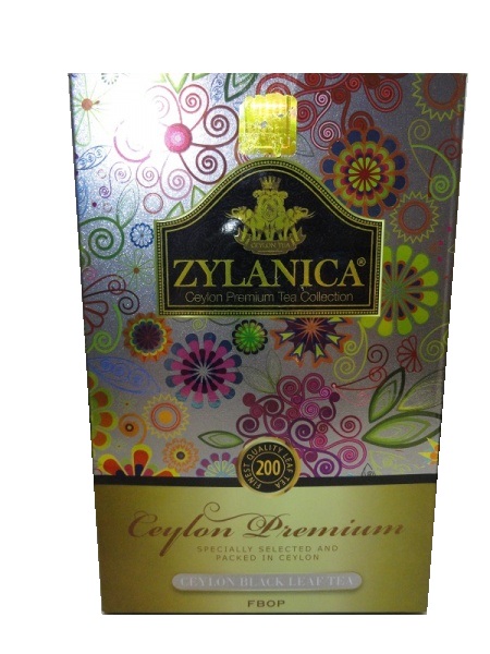 Чай черный листовой Zylanica ceylon premium collection FBOP, 200 г