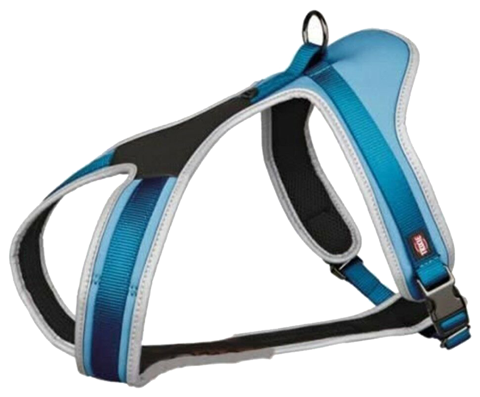 

Шлейка для собак Trixie Touring Harness M синяя 10472, Синий, Touring Harness
