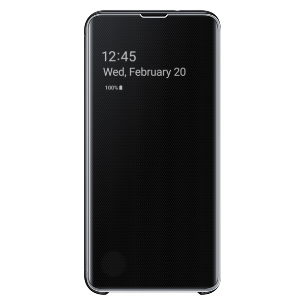 фото Чехол samsung clear view cover для galaxy s10e black