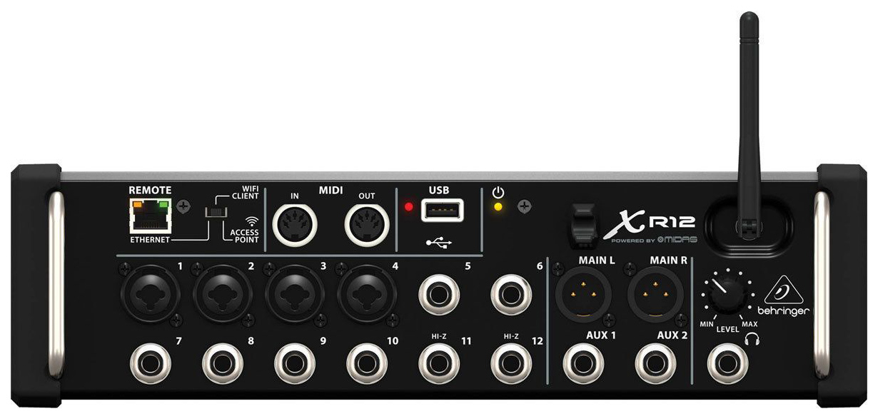 фото Цифровой микшер behringer x air xr12