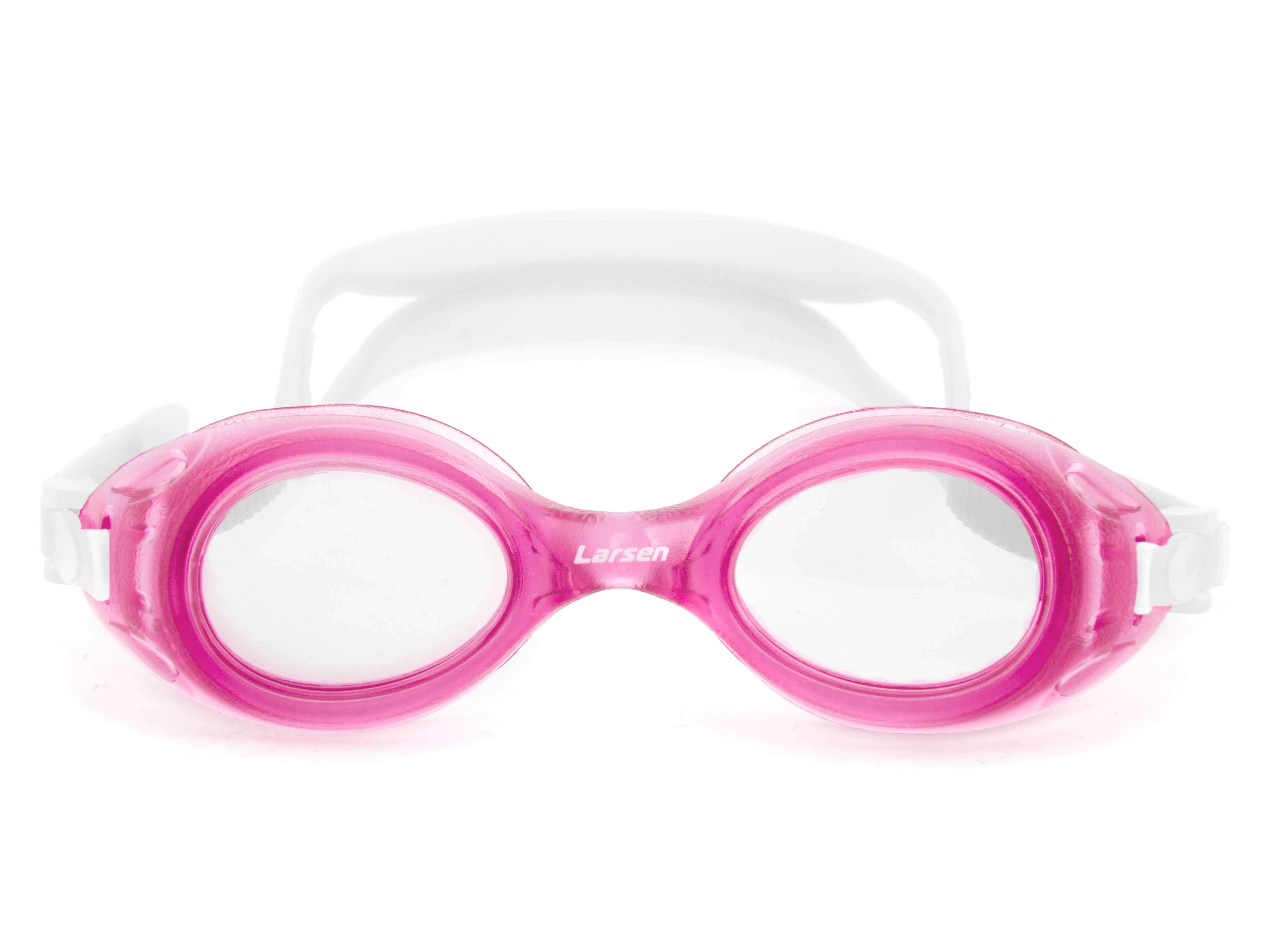 Очки для плавания Larsen DS7 розовые