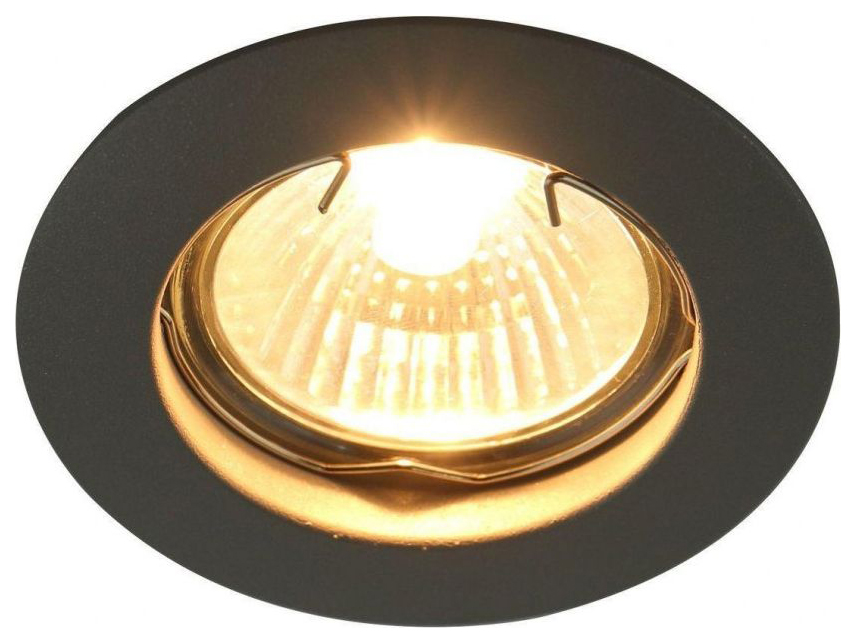 фото Встраиваемый точечный светильник arte lamp basic a2103pl-1gy