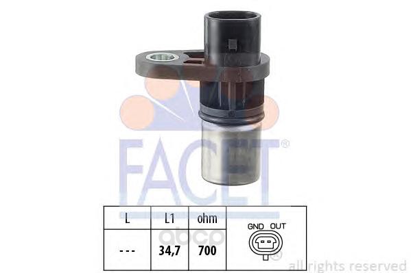 

Датчик положения коленвала Fiat Croma, Opel Astra G (Cabrio, Coupe) Facet 90292