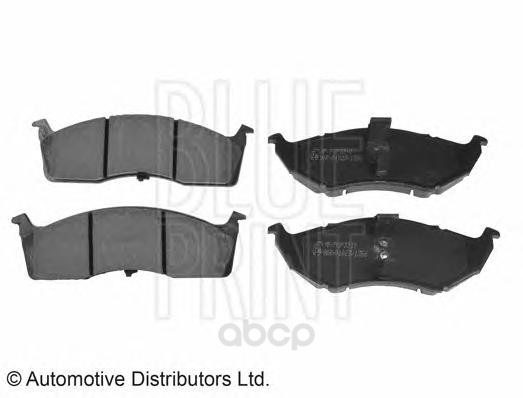 

Колодки тормозные передние chrysler 300m/voyager/dodge caravan Blue Print ADA104227