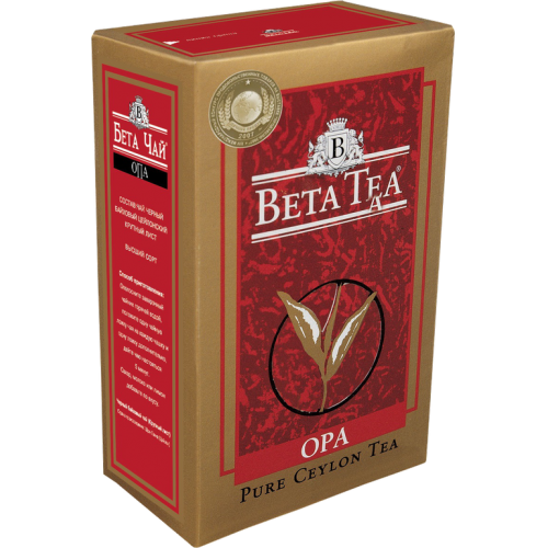 фото Чай черный листовой beta tea опа 500 г