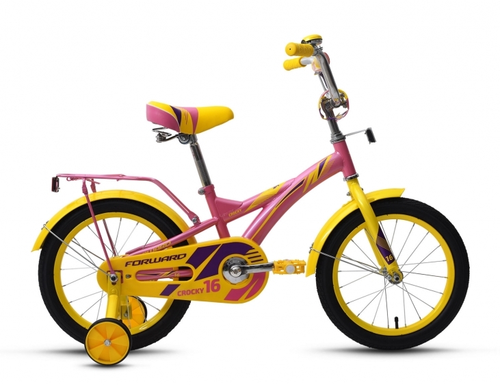 

Велосипед детский двухколесный Forward CROCKY 16 2018-2019 розовый RBKW9LNG1017, CROCKY 16