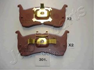 

Комплект тормозных колодок Japanparts PA301AF