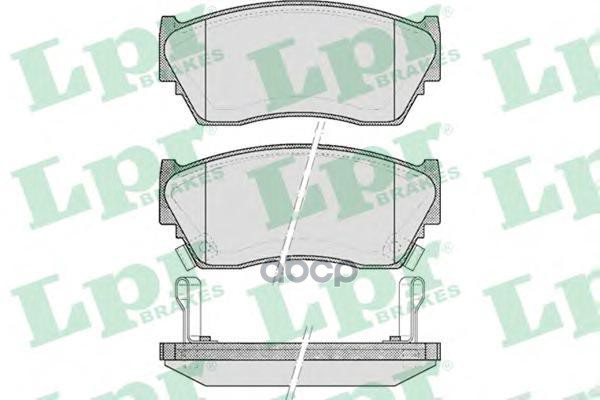 

Тормозные колодки Lpr 05P520